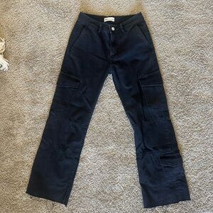 Zara black cargo pants size 0 women’s